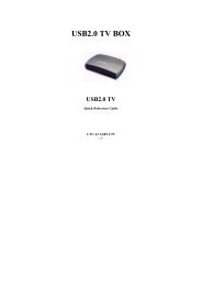 USB2.0 TV BOX
