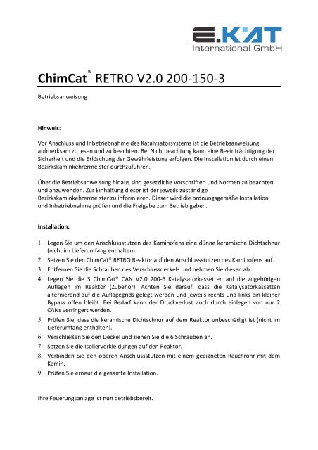 ChimCat RETRO V2.0 200?150?3