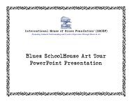 Blues SchoolHouse Art Tour PowerPoint Presentation (.pdf)