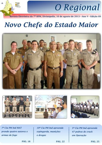 Revista Eletrônica da 7ª Região da Polícia Militar / 16 de agosto