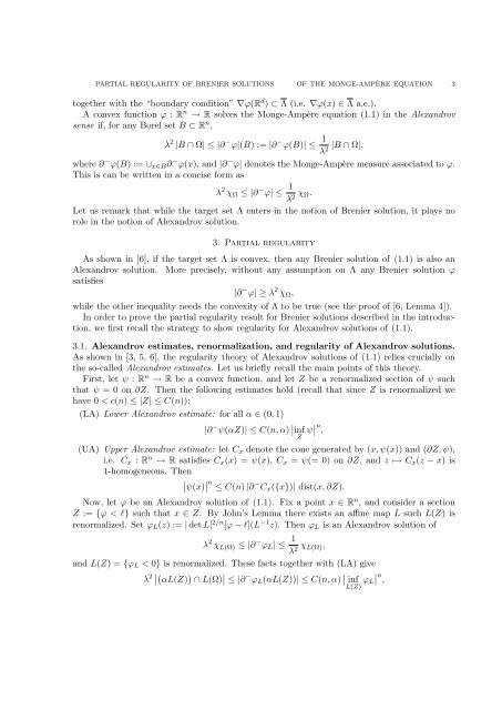 Partial regularity of Brenier solutions of the Monge-Ampère equation