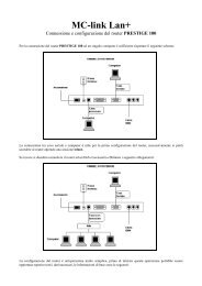 Configurazione del router OFFICE CONNECT REMOTE ... - MC-link