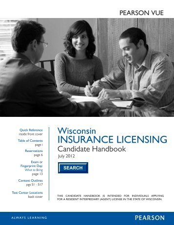 Wisconsin Insurance Handbook - Pearson VUE