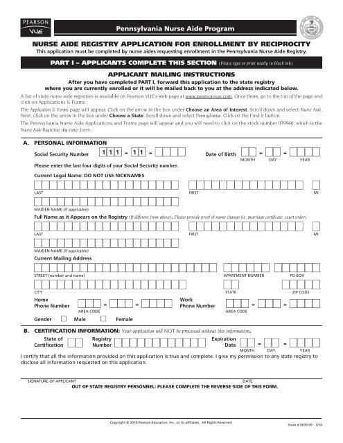 Pennsylvania Cna Renewal