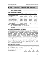 Egypt : Socio Economic Geopolitical Mapping - What is GIS