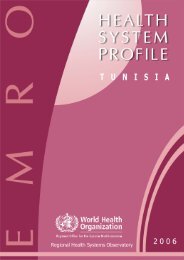 Tunisia - What is GIS - World Health Organization