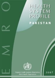 Pakistan : Complete Profile - What is GIS - World Health Organization