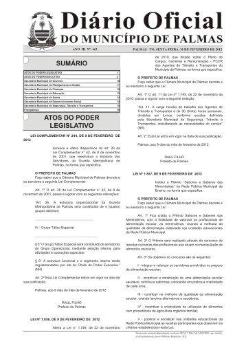 Diario_Municipio_N_463_10_02 -.indd - Diário Oficial de Palmas