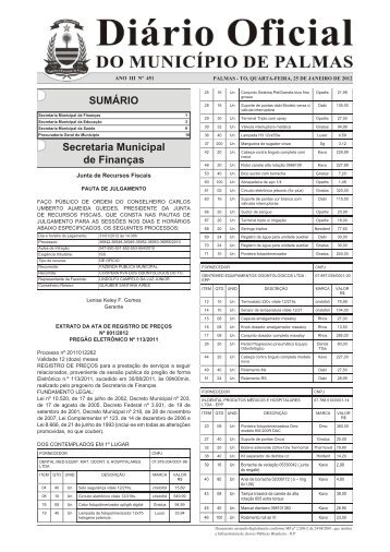 Diario_Municipio_N_451_25_01 -.indd - Diário Oficial de Palmas