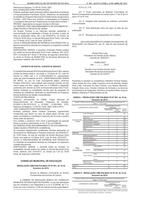 Diario_Municipio_N_501_12_04 -.indd - Diário Oficial de Palmas