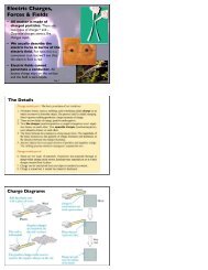 Chapter 20 Slides - Little Shop of Physics