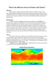 What is the difference between Weather and Climate?