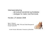 Bjørn Z. Ekelund, direktør i Human Factors AS