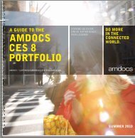 AmDOcs cEs 8 POrTfOlIO