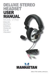 deluxe stereo headset user manual - Amazon Web Services