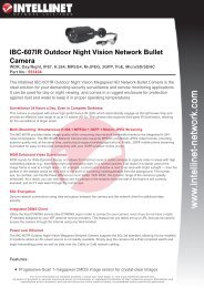IBC-607IR Outdoor Night Vision Network Bullet Camera