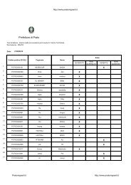 risultati test italiano - Pratomigranti