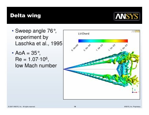 Development and Application of SST-SAS Turbulence Model in the ...