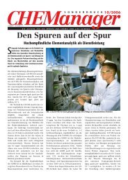 Den Spuren auf der Spur - Hochempfindliche - Aqura Gmbh