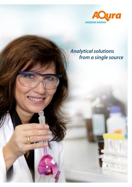 Analytical solutions from a single source - Aqura Gmbh