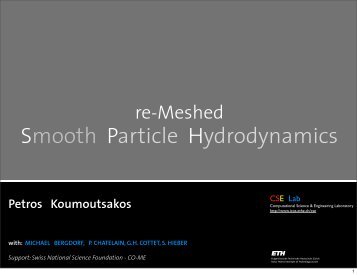 Re-meshed Smooth Particle Hydrodynamics.