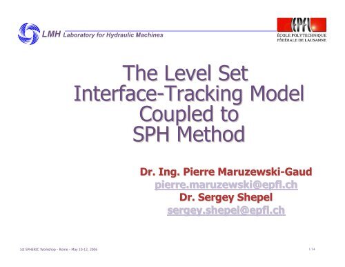 The Level Set Interface-Tracking Model Coupled to SPH Method