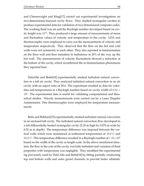 The computation of turbulent natural convection flows - Turbulence ...