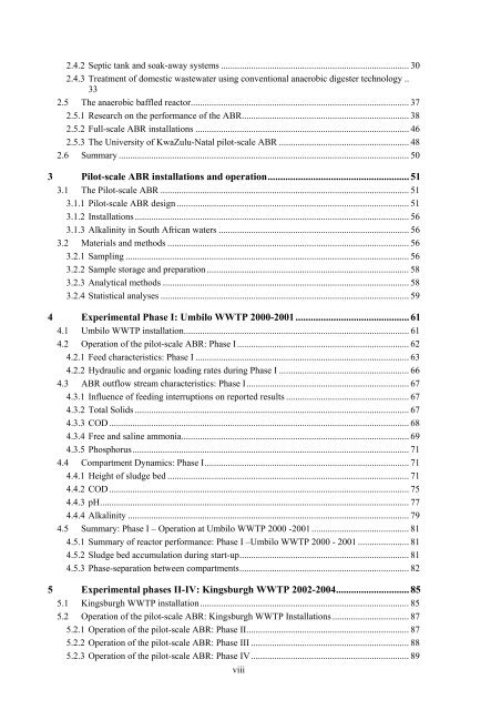 analysis of a pilot-scale anaerobic baffled reactor treating domestic ...