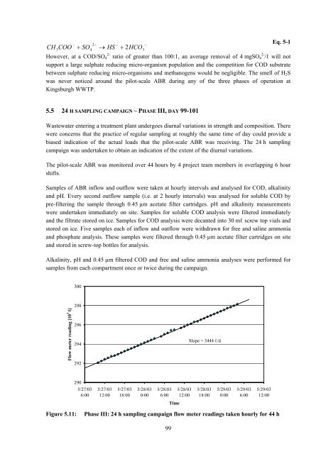 analysis of a pilot-scale anaerobic baffled reactor treating domestic ...