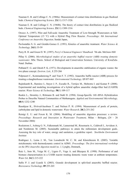 analysis of a pilot-scale anaerobic baffled reactor treating domestic ...