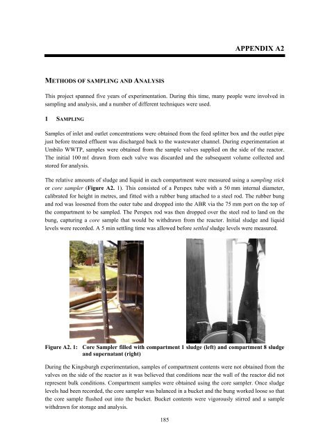 analysis of a pilot-scale anaerobic baffled reactor treating domestic ...