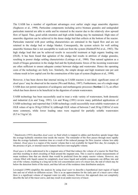 analysis of a pilot-scale anaerobic baffled reactor treating domestic ...