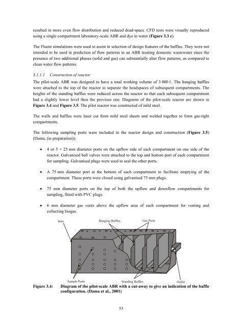 analysis of a pilot-scale anaerobic baffled reactor treating domestic ...