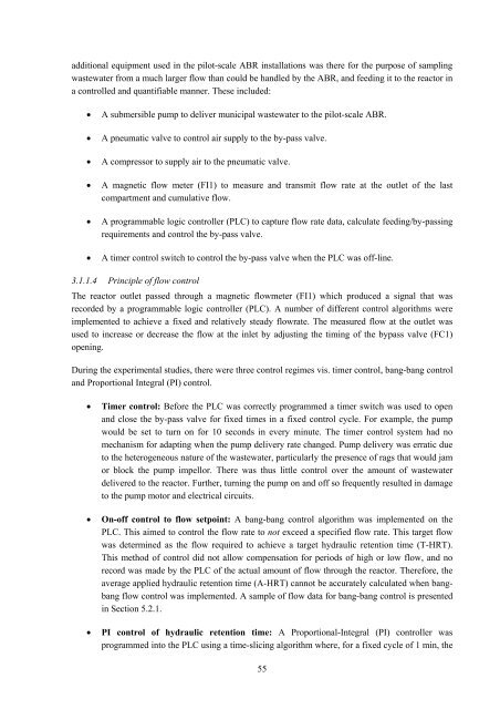 analysis of a pilot-scale anaerobic baffled reactor treating domestic ...