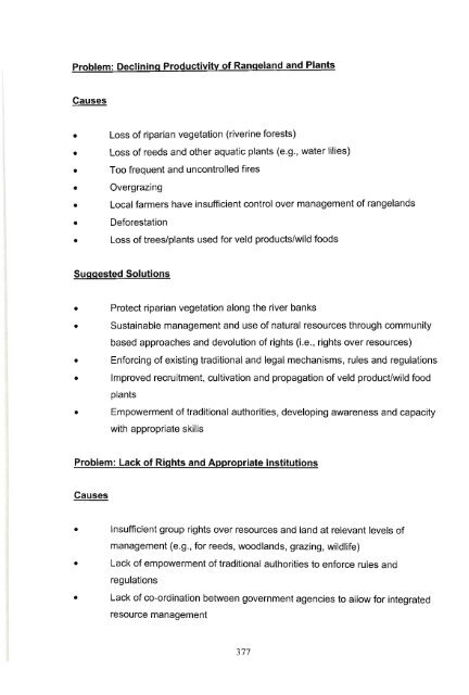 the role of tourism in natural resource management in the okavango ...