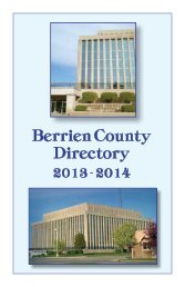 County Government Directory - Berrien County