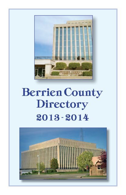 County Government Directory - Berrien County