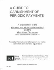 Garnishment of Periodic Payments - Berrien County