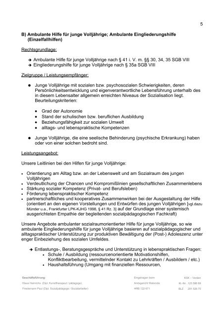 DOWNLOAD Leistungsbeschreibung (PDF) - und Jugendhilfe ...