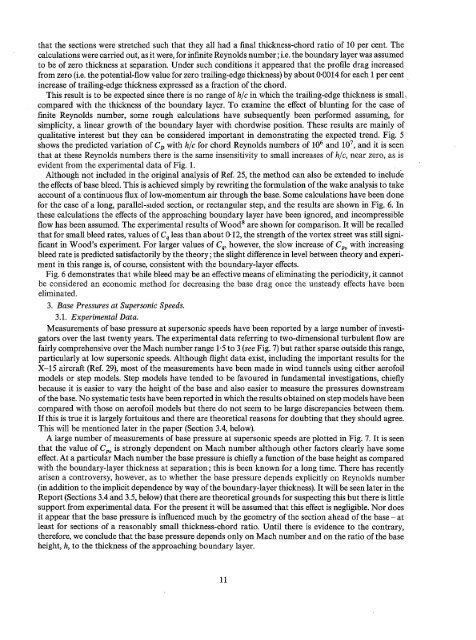 A Discussion of Two-Dimensional Turbulent Base Flows - aerade