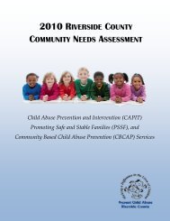 2010 Community Needs Assessment - Riverside County ...