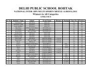 swimming - Delhi Public School Rohtak