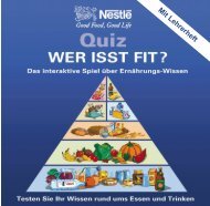 Infos für Lehrer - Nestlé Deutschland AG