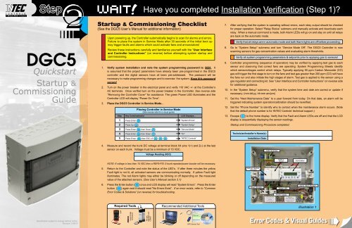Intec Gui Commissioning - INTEC Controls