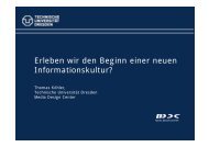 Erleben wir den Beginn einer neuen Informationskultur? -  aproxima