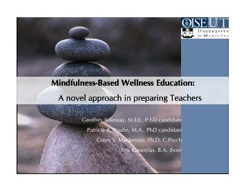 Mindfulness Mindfulness-Based Wellness Education: Based ...