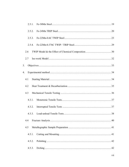 the effect of carbon content of the mechanical properties - McMaster ...