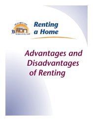 Advantages and Disadvantages of Renting - Home of My Own