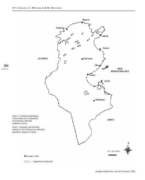 Revue internationale d'écologie méditerranéenne International ...