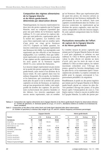 Vol. 32 – 2006 - Ecologia Mediterranea